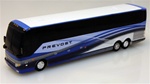 Prevost H Passenger Coach Blue Factory Demo