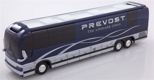 Prevost XLII Blue / Silver Factory Demo