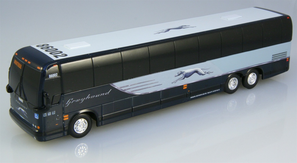 greyhound bus toy model